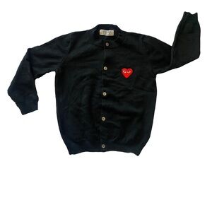 Comme des garçons black cardigan
